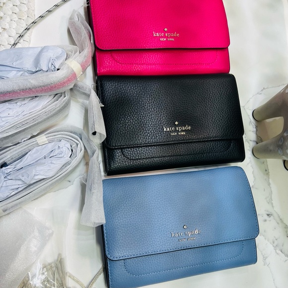 Kate Spade New small flap crossbody #K6 - Picture 5 of 7